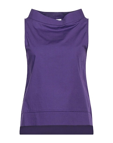 ALPHA STUDIO Top Viola 98% Cotone, 2% Elastan