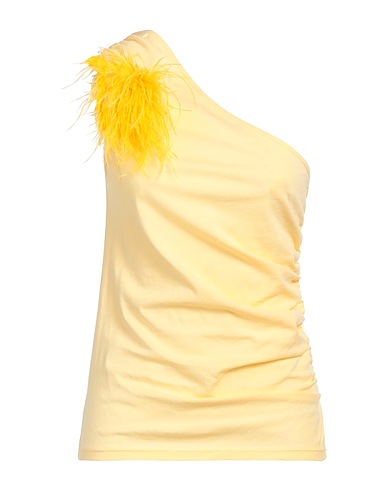 PATRIZIA PEPE Top Giallo 100% Cotone organico