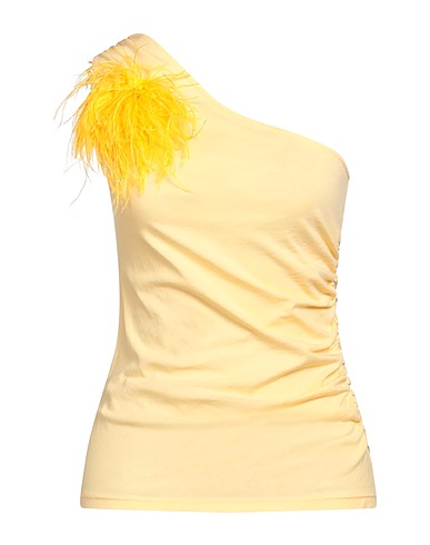 PATRIZIA PEPE One-shoulder top 100% Organic cotton