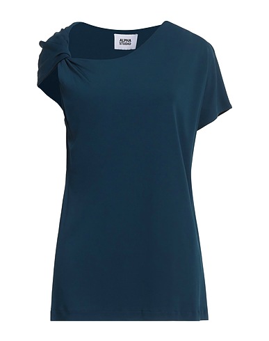 ALPHA STUDIO Top Deep teal 100% Viscose