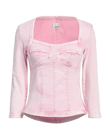 ISABEL MARANT Top Pink 98% Cotton, 2% Elastane