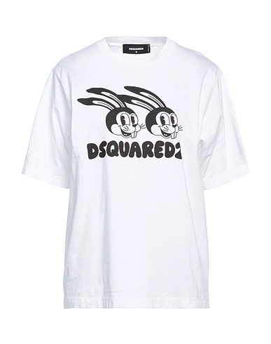 DSQUARED2 Ｔシャツ ホワイト コットン 100%