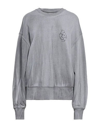 BLUE OF A KIND Sweatshirt Grau 85% Baumwolle, 15% Polyester