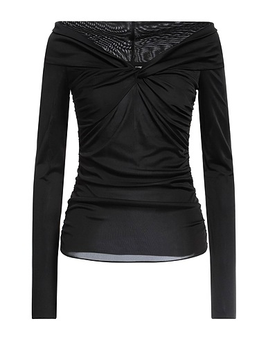 ISABEL MARANT Top Black 80% Viscose, 20% Silk