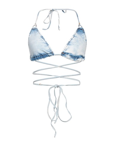 VICOLO Top Blau 97% Baumwolle, 3% Elastan