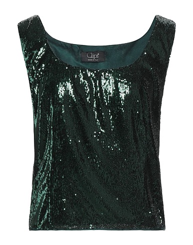 CLIPS Top Green 100% Polyester