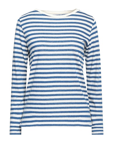 MAJESTIC FILATURES T-shirt Bleu 70% Coton, 30% Cachemire