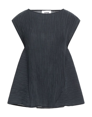 ALPHA STUDIO Top Navy 81% Tencel™, 19% Polyester