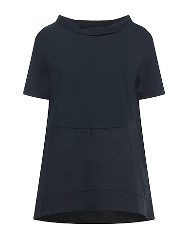 ALPHA STUDIO T-shirt Midnight blue 95% Cotton, 5% Elastane