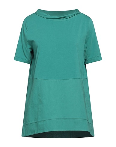 ALPHA STUDIO T-shirt Green 95% Cotton, 5% Elastane