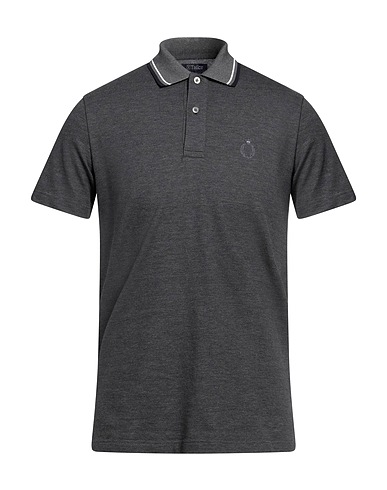 ZEGNA Poloshirt TAILOR Blei 100% Baumwolle