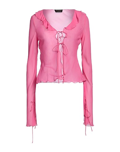 THE ANDAMANE Solid colour shirts & blouses Fuchsia 100% Viscose