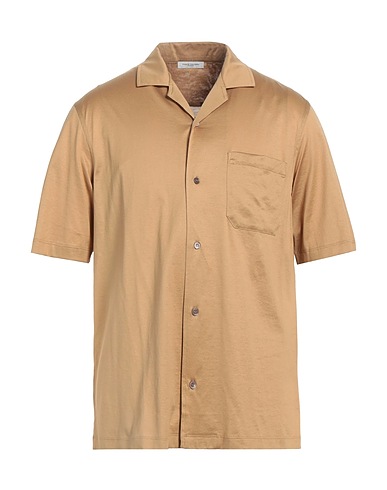 PAOLO PECORA Solid colour shirt 100% Cotton