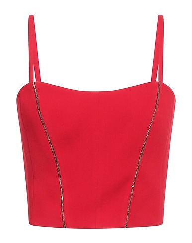 CAMILLA  Milano Top Red 100% Polyester, Polyamide, Elastane