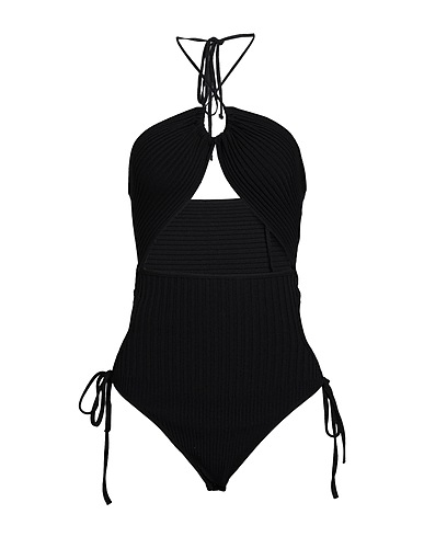 ANDREĀDAMO TOPWEAR Black 80% Viscose, 10% Polyester, 9% Polyamide, 1% Elastane
