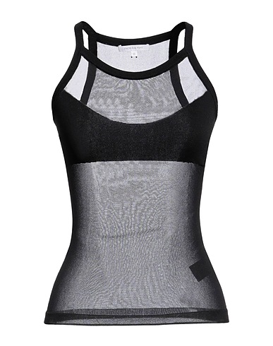 PATRIZIA PEPE Top Black 68% Viscose, 32% Polyamide