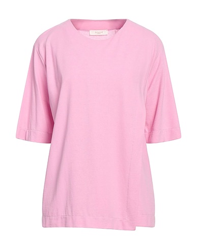 ZANONE Basic T-shirt BY SLOWEAR Pink 100% Cotton