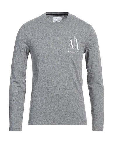 ARMANI EXCHANGE T-shirt Grey 100% Cotton