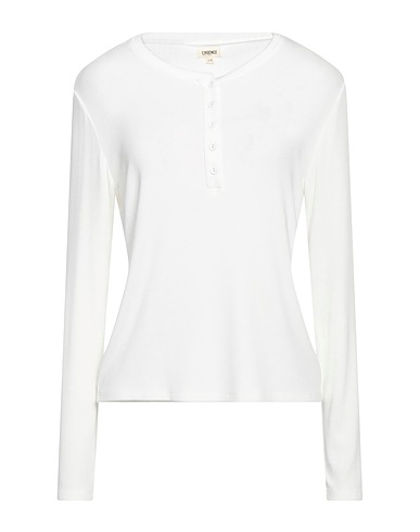 L'AGENCE T-shirt White 95% Modal, 5% Elastane