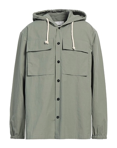 JIL SANDER+ Solid colour shirt Sage green 100% Cotton