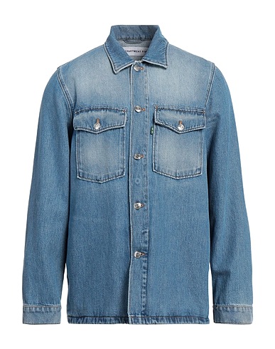 DEPARTMENT 5 Denim shirt Blue 100% Cotton