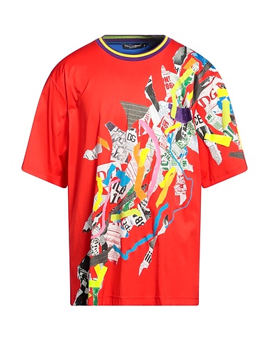 DOLCE&GABBANA T-shirt Red 100% Cotton