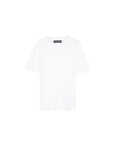 DOLCE&GABBANA Basic T-shirt White 100% Cotton