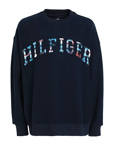 TOMMY HILFIGER Sweatshirt Midnight blue 100% Cotton