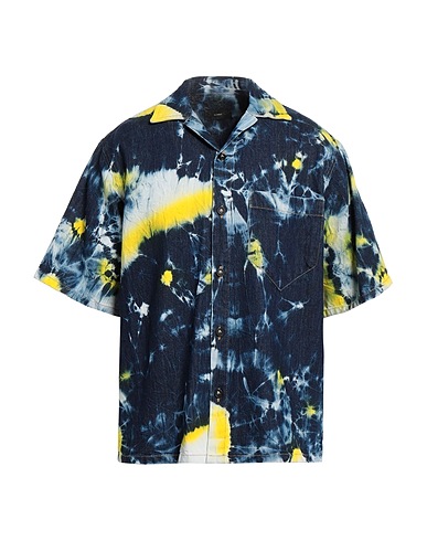 ALANUI Shirts Blue 100% Cotton