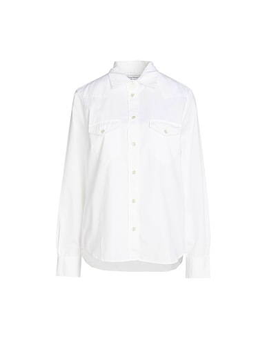 OFFICINE GÉNÉRALE Solid colour shirts & blouses 100% Cotton