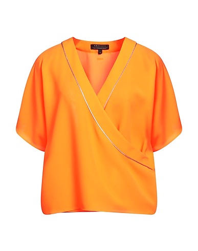 ARMANI EXCHANGE Top Arancione 100% Poliestere