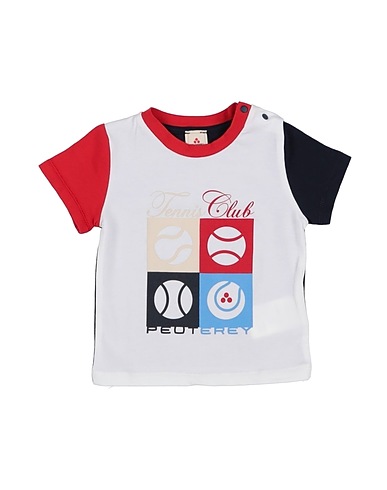 PEUTEREY T-shirt White 96% Cotton, 4% Elastane