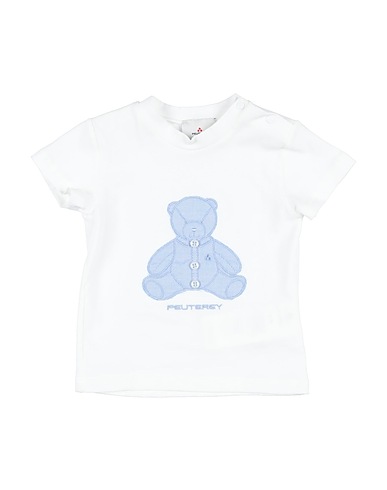 PEUTEREY T-shirt White 94% Cotton, 6% Elastane