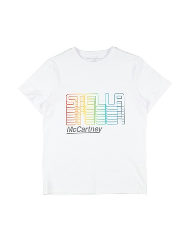 STELLA McCARTNEY KIDS T-shirt White 100% Cotton, Elastane