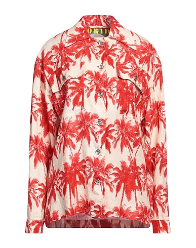 813 OTTOTREDICI Floral shirts & blouses Ivory 100% Linen