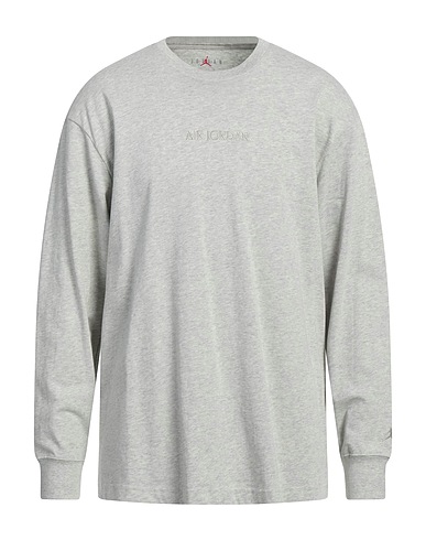 JORDAN T-shirt Grigio chiaro 100% Cotone
