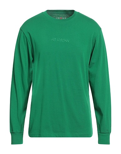 JORDAN T-shirt Green 100% Cotton