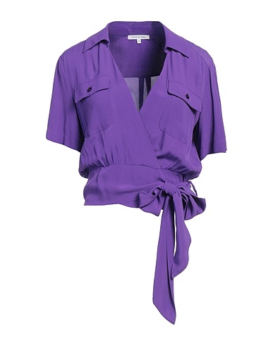 PATRIZIA PEPE Top Purple 100% Viscose