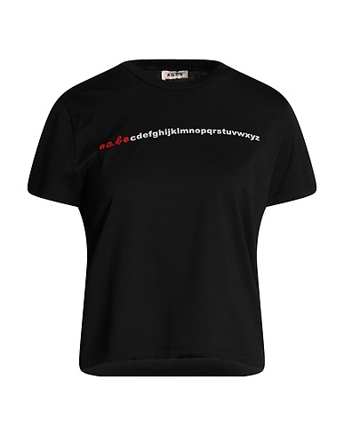 A.B. T-shirt Black 100% Cotton
