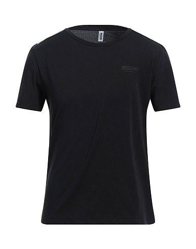 MOSCHINO Undershirt Black 93% Supima®, 7% Elastane