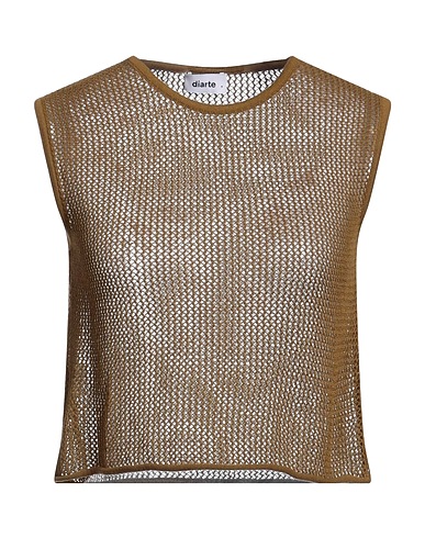 DIARTE . Top Military green 100% Cotton