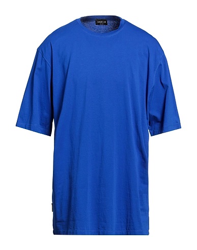 LUXURY LAB Milano T-shirt Blu china 100% Cotone