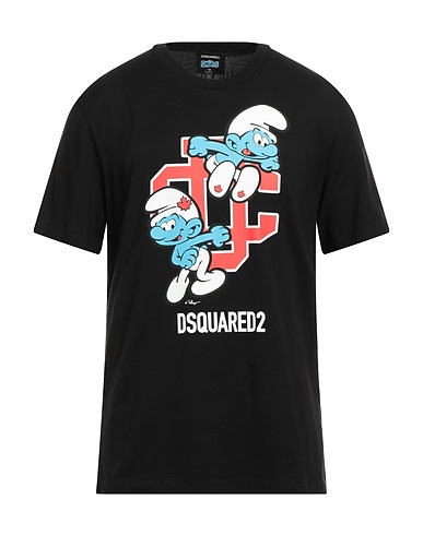 DSQUARED2 T-shirt Black 100% Cotton