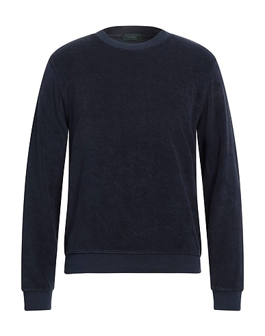 ZANONE Felpa Blu notte 100% Cotone