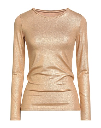 MAJESTIC FILATURES Футболка Песочный 94% Вискоза, 6% Эластан