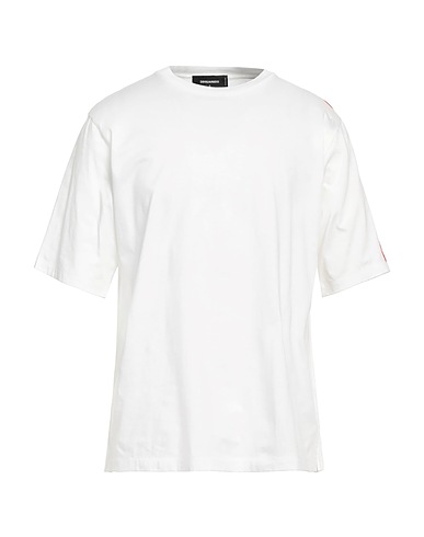 DSQUARED2 T-shirt Λευκό 100% Βαμβάκι