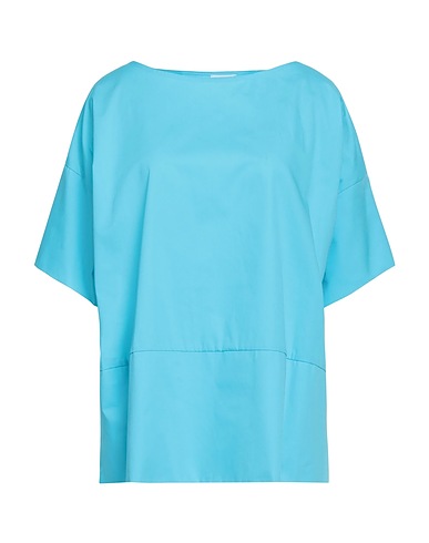 PETIT CHAPEAU Top Turquoise 100% Cotton