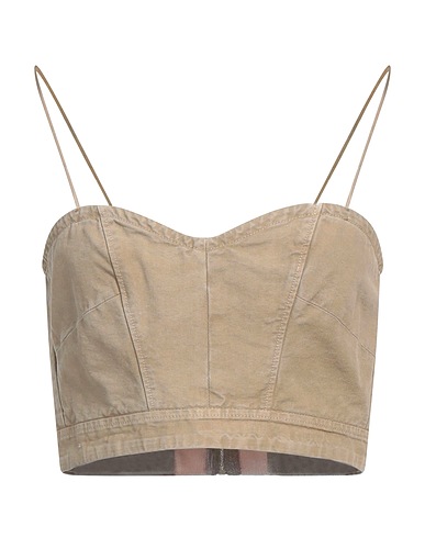 FORTE_FORTE Top Beige 100% Cotone