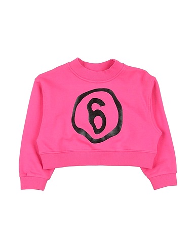 MM6 MAISON MARGIELA Sweatshirt Fuchsia 100% Cotton, Elastane