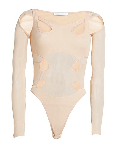 DION LEE TOPWEAR Beige 70% Cotton, 30% Polyamide